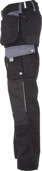 Kramp - KW102830089080 - Hosen, Unisex, XS, W28-32", Schwarz-Grau