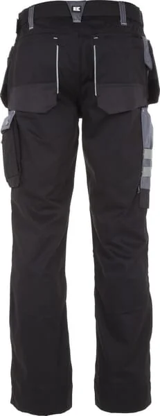 Kramp - KW102830089128 - Hosen, Unisex, 4XL, W47-51", Schwarz-Grau