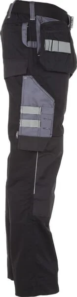 Kramp - KW102830089134 - Hosen, Unisex, 5XL, W48-52", Schwarz-Grau