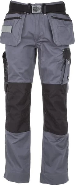 Kramp - KW102830090075 - Hosen 26-30"/L28", Grau-Schwarz