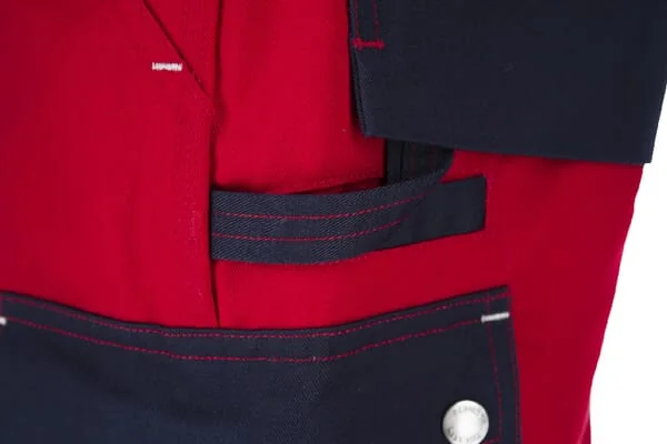 Kramp - KW103030080098 - Overall, Groesse L UK:38-40, Rot-Blau