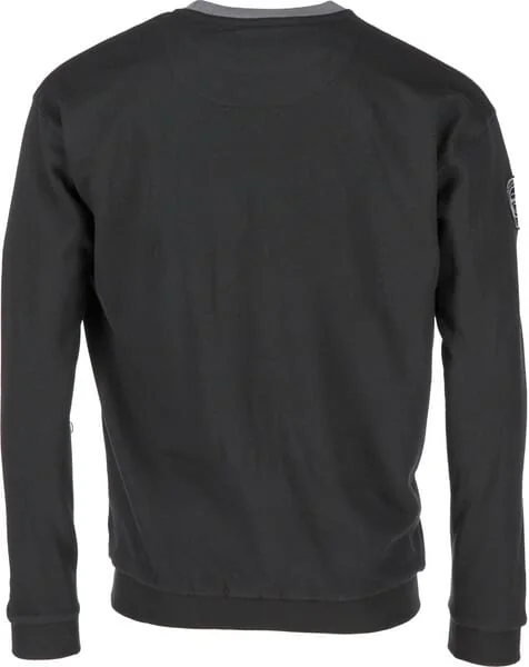 Kramp - KW106630089066 - Langarm-T-Shirt Größe 4XL/50 Unisex Schwarz-Grau Kramp Original