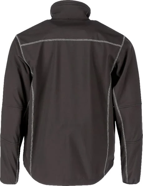 Kramp - KW118003089066 - Softshell-Jacke, Schwarz-Grau, Größe 4XL, EU:64-66