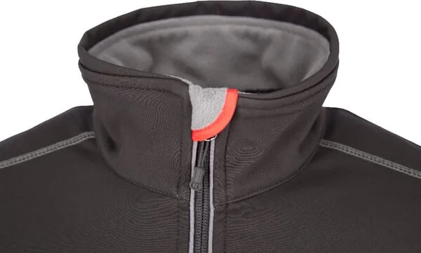 Kramp - KW118003089066 - Softshell-Jacke, Schwarz-Grau, Größe 4XL, EU:64-66