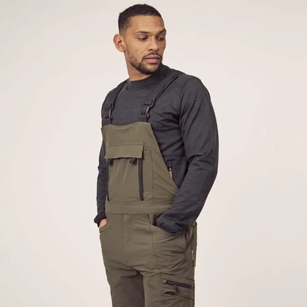 Kramp - KW203445002128 - Overall, Größe 4XL, UK:42, Olivfarben, 4-Wege-Stretch, Kramp