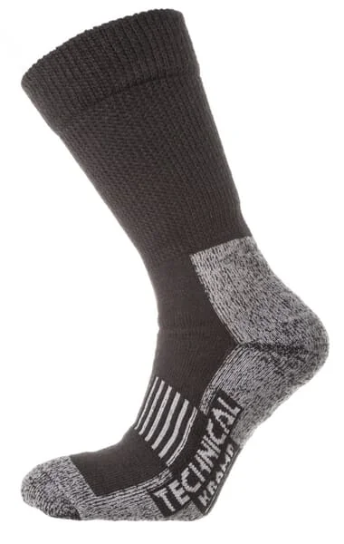 Kramp - KW22900120138 - 3/4 Thermosocken, 35-38, Schwarz-Grau