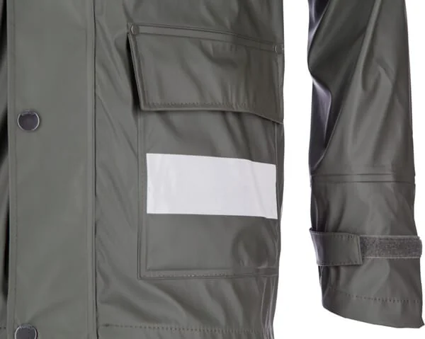 Kramp - KW3182025050 - Regenmantel, grün, Größe M, EU:50, Kramp Protect