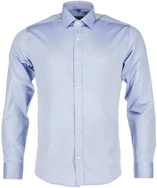 Kramp - KW407010238044 - Herrenblaues Hemd Langarmelig, Slim Fit, XL