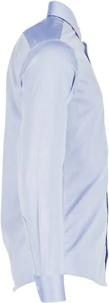 Kramp - KW407010238044 - Herrenblaues Hemd Langarmelig, Slim Fit, XL