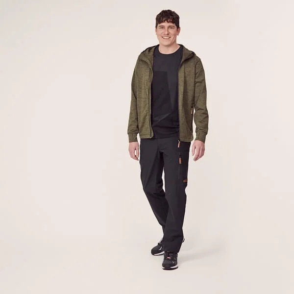 Kramp - KW5011201802048 - Fleece-Jacke Mit Reissverschluss Und Kapuze Herren Oliv S