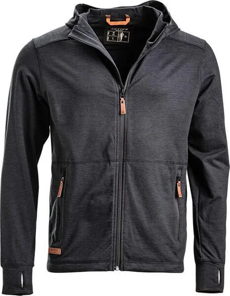 Kramp - KW5011201811056 - Fleece-Jacke mit Reißverschluss und Kapuze Herren, dunkelgrau XL