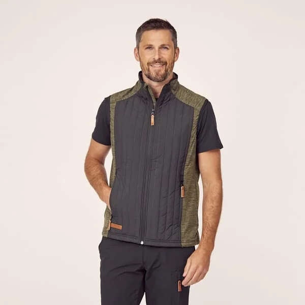 Kramp - KW5011401902066 - Hybrid-Fleece-Pullover Herren Olivgruen 4XL