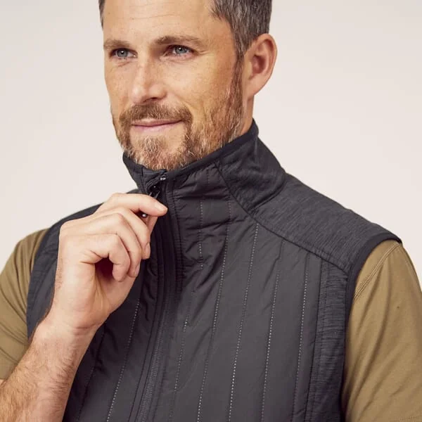 Kramp - KW5011401911044 - Hybrid-Fleece-Pullover Herren Dunkelgrau 2XS