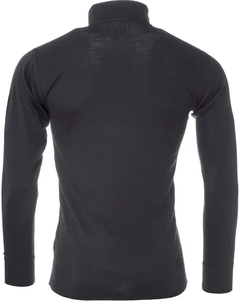 Kramp - KW505102101056 - Merinowolle T-Shirt, 1/4-Zipper, Hoher Kragen, XL