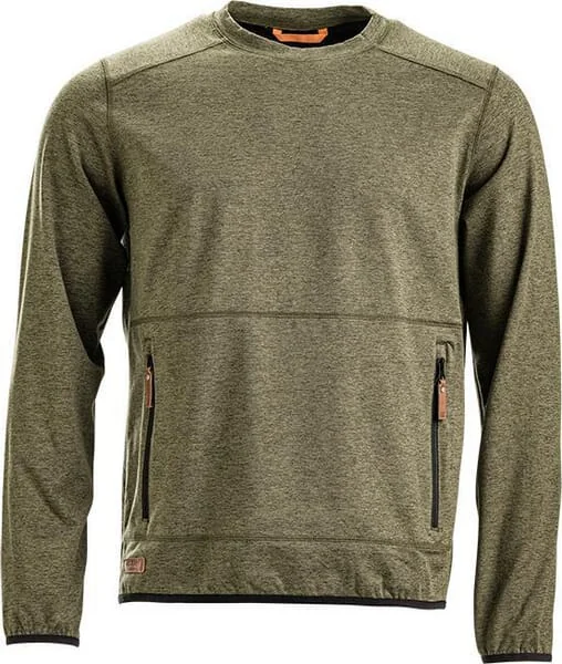 Kramp - KW506101802050 - Herren-Fleece-Shirt, Oliv, M