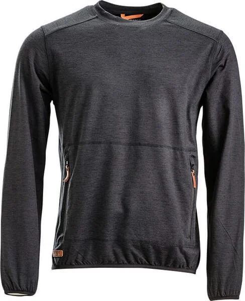 Kramp - KW506101811054 - Herren-Fleece-Shirt Dunkelgrau L