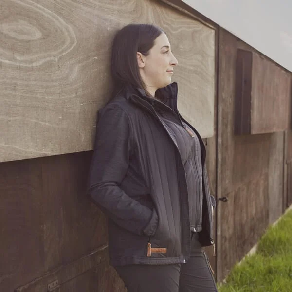 Kramp - KW506301911054 - Hybridjacke-Fleece Damen Dunkelgrau L