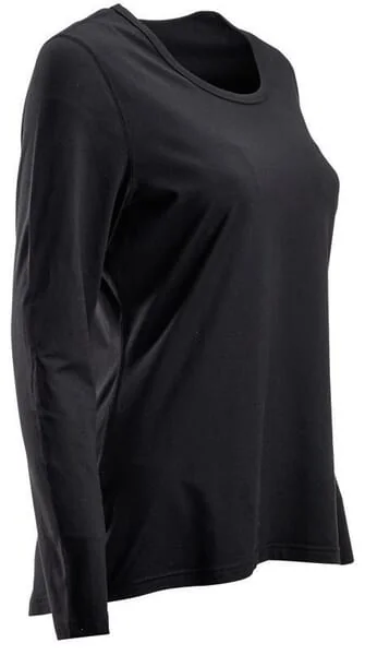 Kramp - KW507102201042 - Damen-Langarmshirt, Schwarz XL