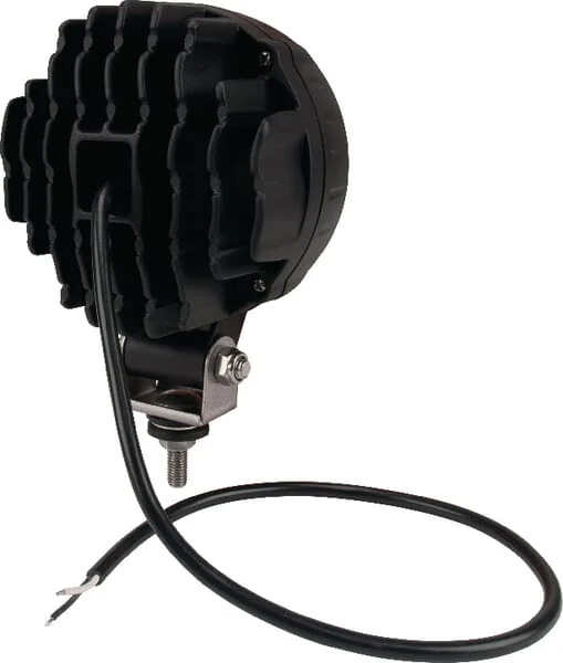 Kramp - LA10012 - Arbeitsleuchte LED, 25W, 2000lm, Rund, 10/30V, Diameter 117mm, Spot-Strahl, 6 LEDs Kramp