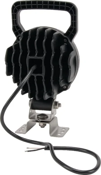 Kramp - LA10016 - LED-Arbeitsscheinwerfer, 25W, 2000lm, rund, 10/30V, Ø 117mm, Spotstrahler, 6 LEDs, Kramp