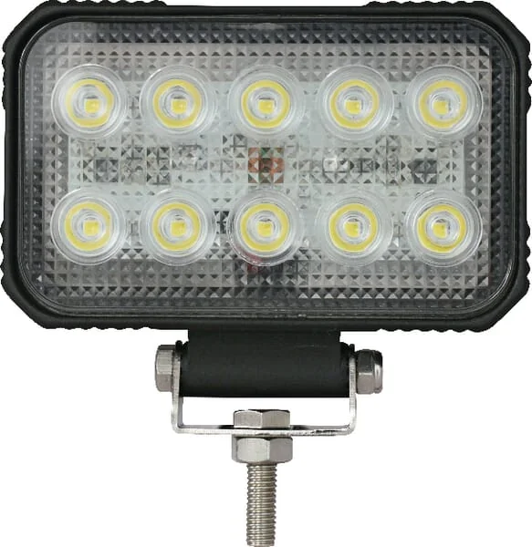 Kramp - LA10022 - Arbeitsleuchte LED 15W 1900lm Rechteckig 10/30V 150x37x100mm Spot 10 LEDs