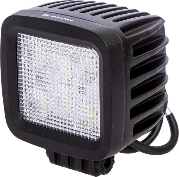 Kramp - LA10028 - LED-Arbeitsleuchte, 42W, 3780lm, quadratisch, 10/30V, 100x82x100mm, Unterwasser, 6 LED, Kramp