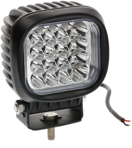Kramp - LA10056 - LED-Arbeitsleuchte, 48W, 4000lm, quadratisch, 10-30V, 123x81x123mm, Spot-Strahl, Kramp
