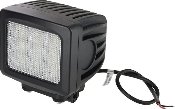 Kramp - LA10083 - Arbeitsleuchte LED 90W 8100lm Quadratisch 10/30V 150x124x135mm Flood 9 LEDs