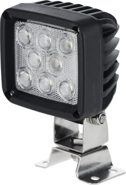 Kramp - LA10088 - Arbeitsleuchte LED 24W Quadratisch Deutsch-Stecker Flood
