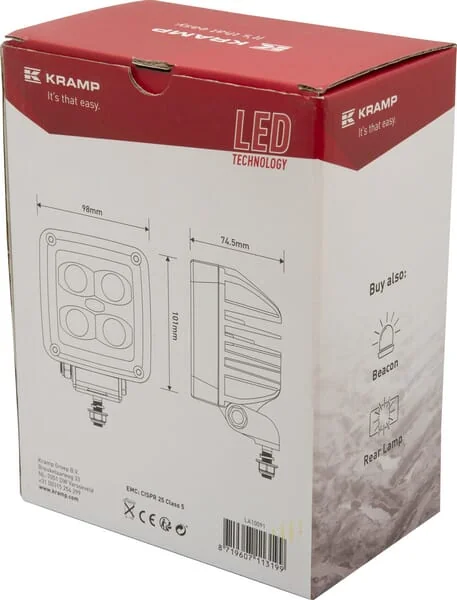 Kramp - LA10091 - ARBEITSLEUCHTE Q 4500LM DT FLOOD