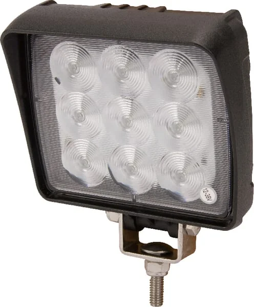 Kramp - LA10093 - Arbeitsleuchte LED 18W Quadratisch Deutsch-Stecker Flood