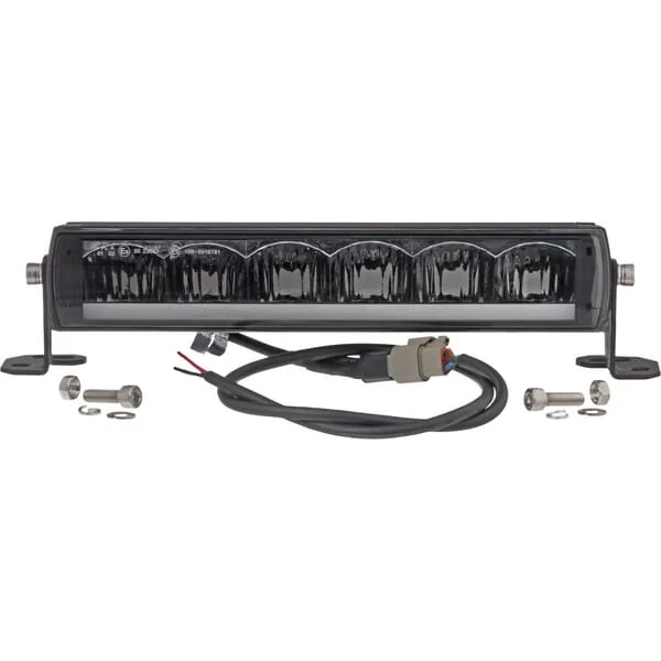 Kramp - LA10320 - LED-Leuchte, 72W, 3900lm, Rechteckig, 12/48V, Weiß, 306x90x57mm, Deutsch 3-Polig, Tagfahr-/Abblendlicht Kramp – Vorne