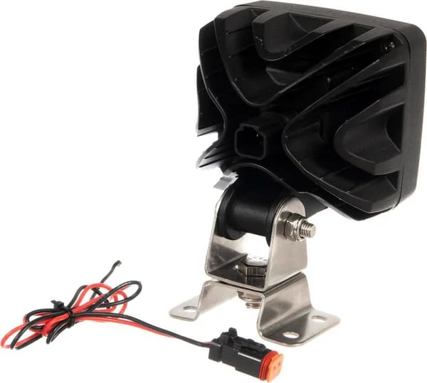 Kramp - LA10410R - Arbeitsscheinwerfer LED 67W Quadratisch Deutsch Stecker Weitstrahl