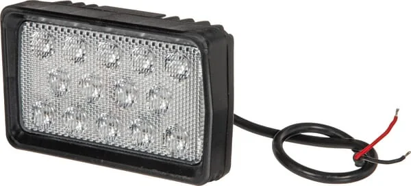 Kramp - LA10412 - Arbeitsleuchte RH LED, 21W, 2600lm, Rechteckig, 10-30V, Weiß, 158x84x95mm, Flood, 14 LEDs Kramp