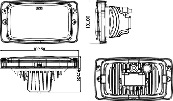 Kramp - LA10422 - Scheinwerfer LED 24/22W