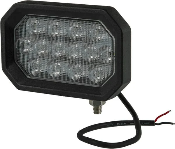 Kramp - LA10423 - Arbeitsleuchte LED, 42W, 2800lm, rechteckig, Flood, Kramp – Vorne