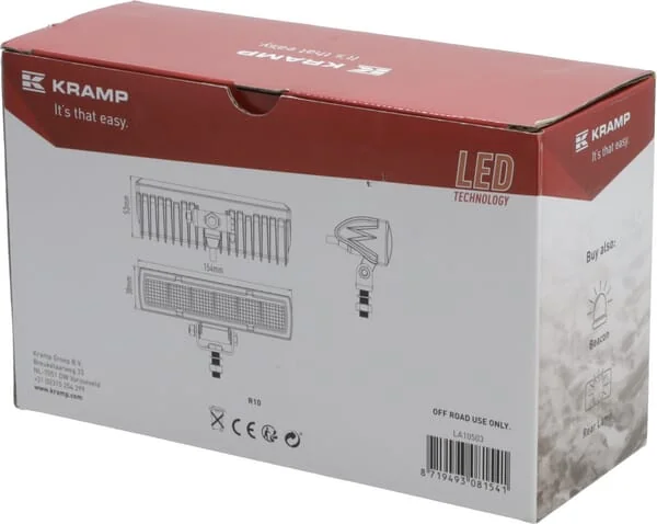 Kramp - LA10503 - Indirekte Arbeitsleuchte 18W 1500lm