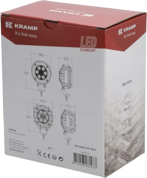Kramp - LA10510 - Arbeitsleuchte 21W 2000lm