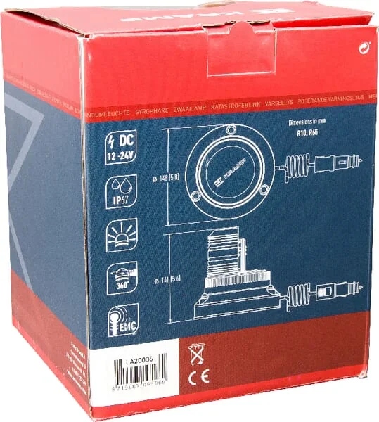 Kramp - LA20006 - Warnleuchte 27W Magnetisch