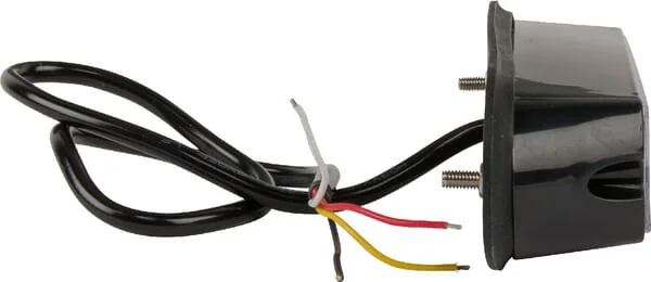 Kramp - LA20009 - Warnleuchte LED, 6W, 12-24V, Amber, Verschraubt, 106x34x30mm, 3 LEDs