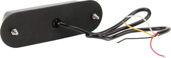 Kramp - LA20011 - LED Warnleuchte, 12W, 12-24V, Amber, Verschraubt, 132x34x30mm, 4 LEDs
