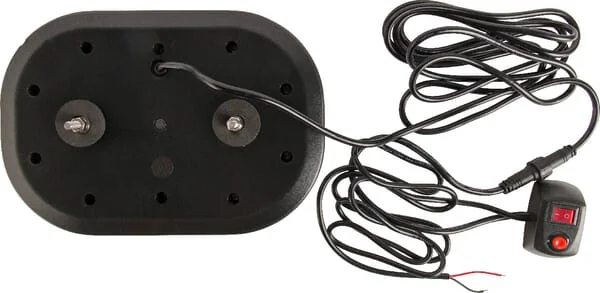 Kramp - LA20018 - LED Lichtleiste, 90W, 12-24V, gelb, angeschraubt, 250x173x36mm, 30 LED, Kramp