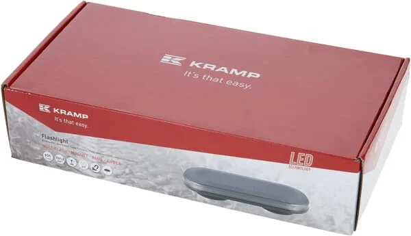 Kramp - LA20019 - LED Lichtleiste, 126W, 12-24V, gelb, angeschraubt, 365x173x36mm, 42 LED, Kramp