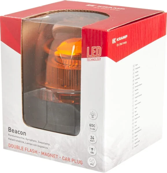 Kramp - LA20022 - Beacon LED, Magnetisch mit Stecker