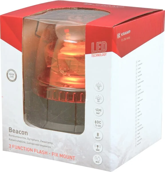 Kramp - LA20024 - Warnleuchte LED, aufschraubbar, EMC