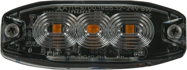 Kramp - LA20073 - Blinkendes Warnlicht, Amber, 3 LEDs