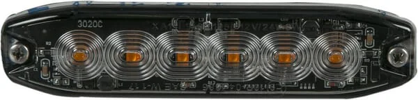 Kramp - LA20076 - Blinkende Warnleuchte, gelb, 6 LEDs