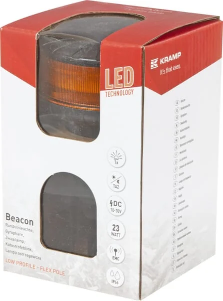 Kramp - LA20080 - Warnleuchte LED LP DIN-Stange