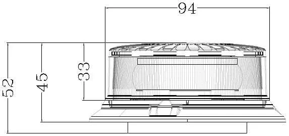 Kramp - LA20082 - Beacon LED LP Magnet