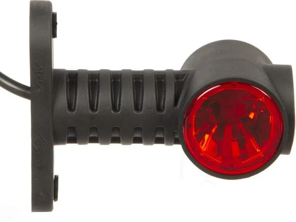Kramp - LA30015 - Markierungsleuchte LED, 0.7/1.4W, 12/24V, Weiss/Orange/Rot, 100x55x118mm, 3 LEDs